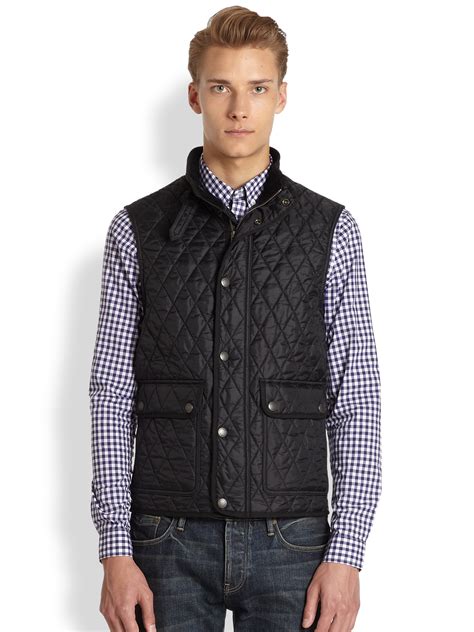 burberry vests for men.